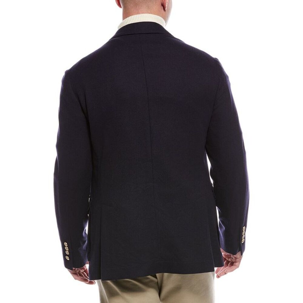 Brunello Cucinelli Mens  Wool, Cashmere, & Silk-Blend Blazer - Picture 2 of 5